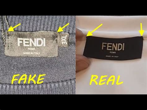 fendi fake vs real t shirt|real or fake Fendi.